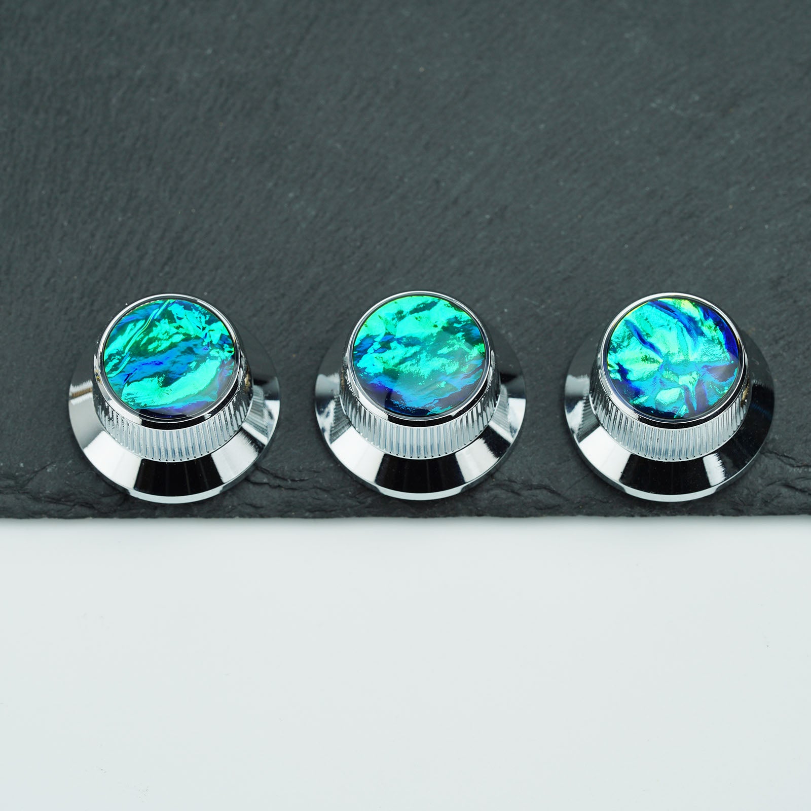 Aluminum Control Knobs Dia. 6.3mm for Electric Guitar & Bass | Guyker