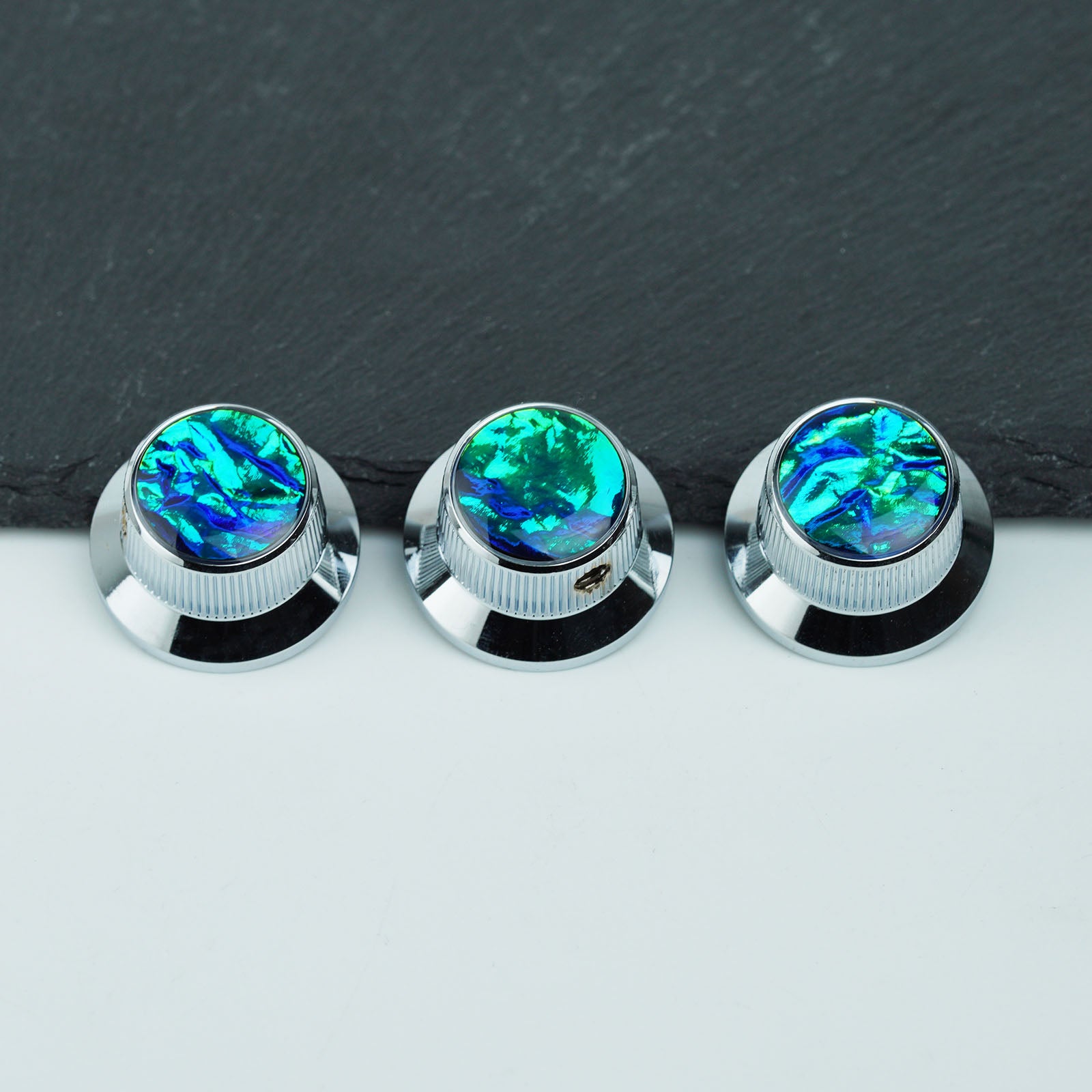Aluminum Control Knobs Dia. 6.3mm for Electric Guitar & Bass | Guyker