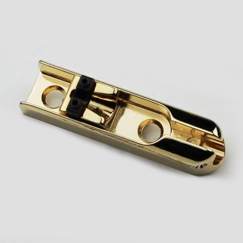 Bass Guitar Bridge Saddles Adjustable Zinc Alloy Tailpiece | Guyker
