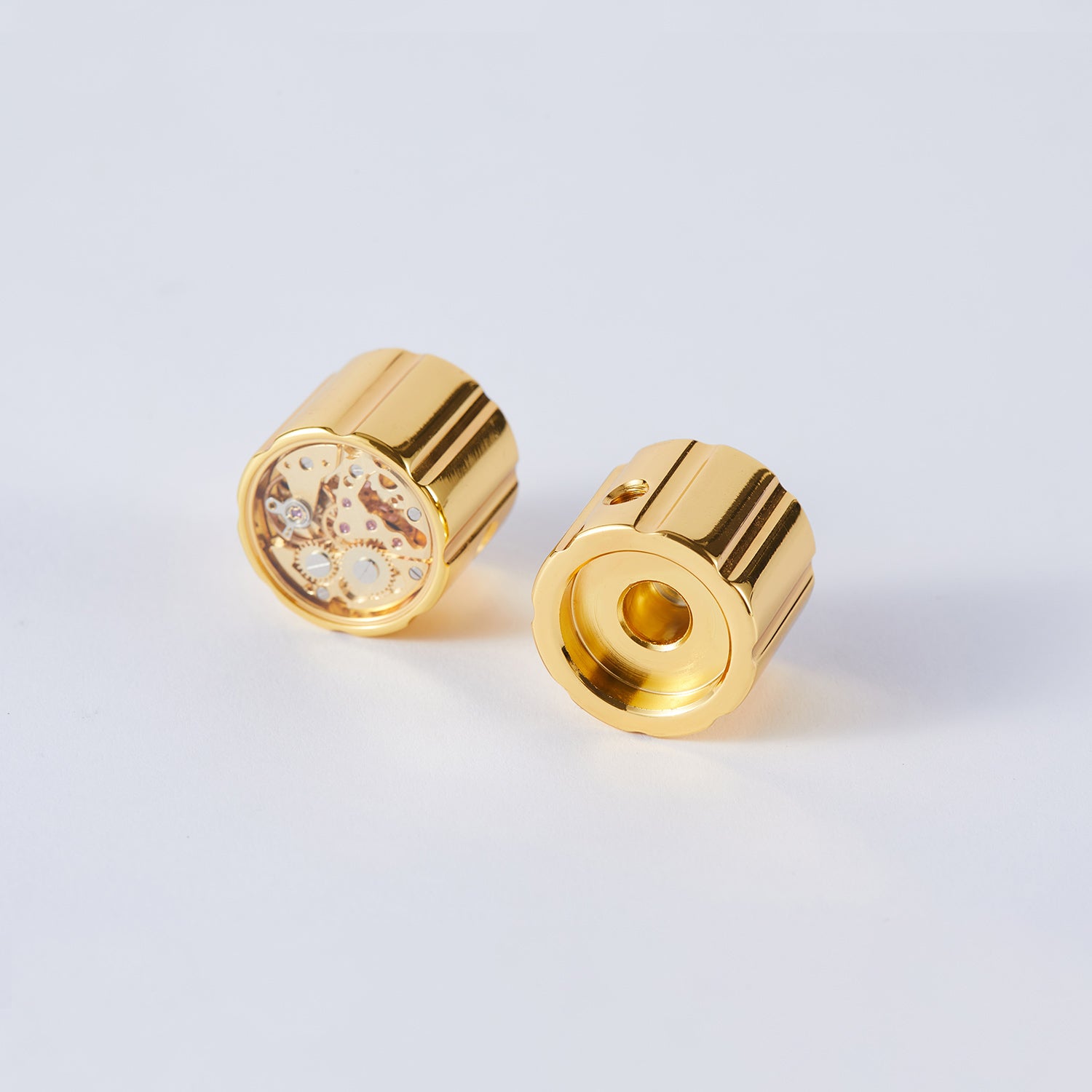 Brass Flat Top Control Knobs Dia. 6mm for Electric Guitar | Guyker