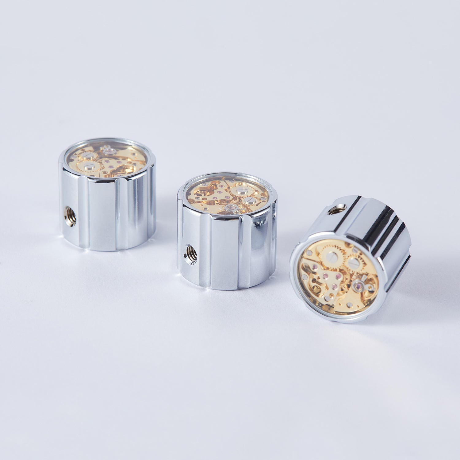 Brass Flat Top Control Knobs Dia. 6mm for Electric Guitar | Guyker