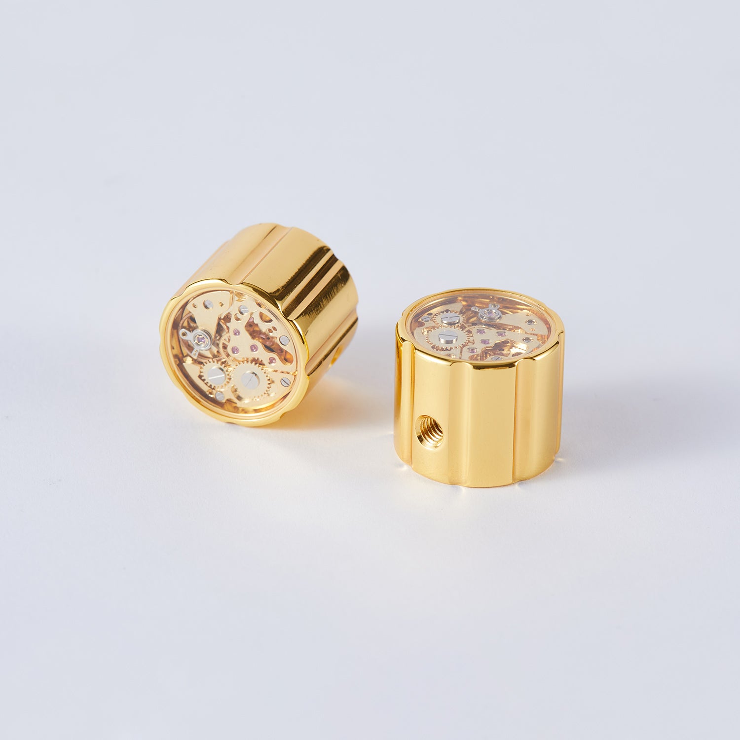 Brass Flat Top Control Knobs Dia. 6mm for Electric Guitar | Guyker