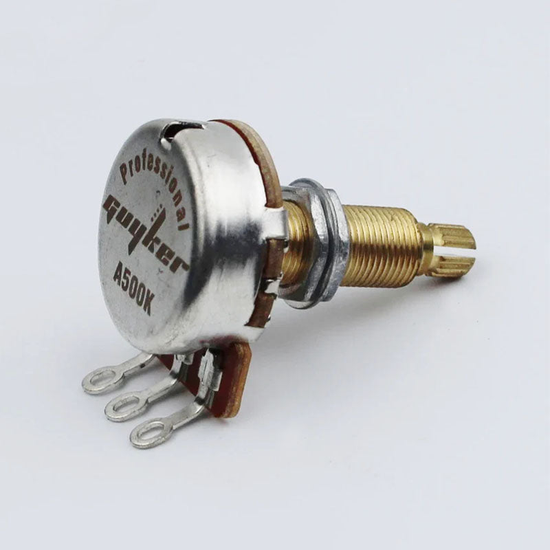Brass Long Shaft Potentiometer for LP Guitar | Guyker