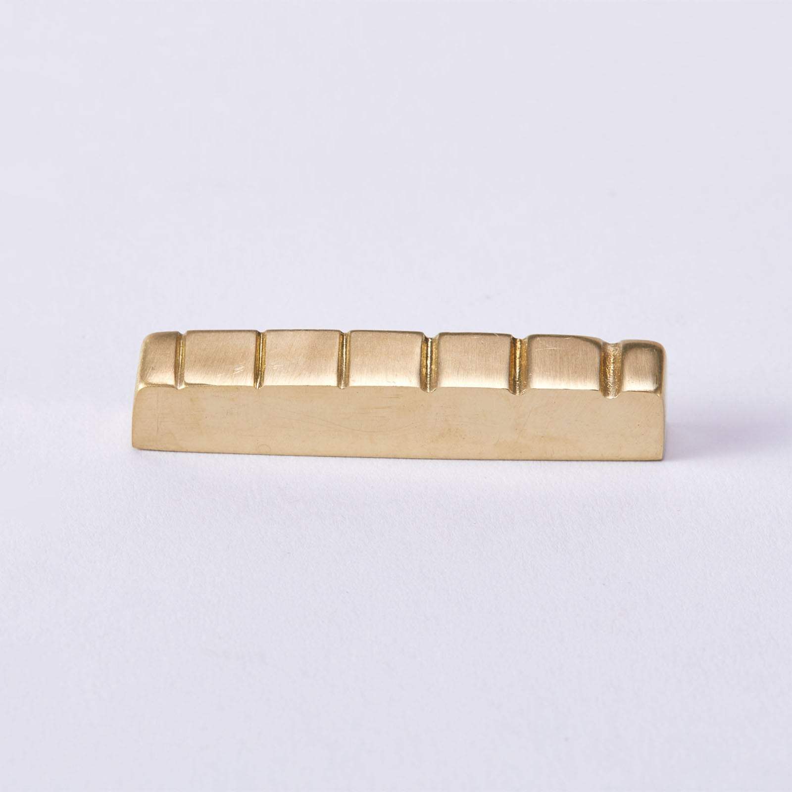 Brass Nut for ST and LP Electric Guitars 43mm Pre-Slotted Guyker
