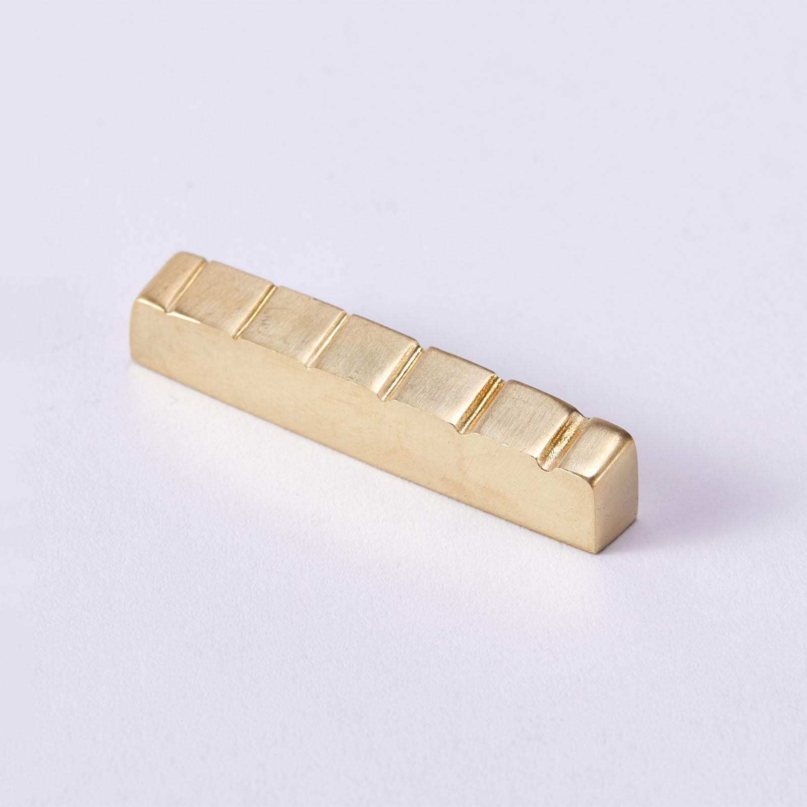 Brass Nut for ST and LP Electric Guitars 43mm Pre-Slotted Guyker