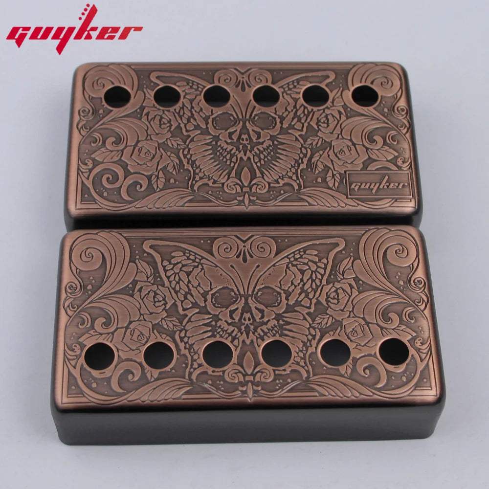 Butterfly Pattern Humbucker Pickup Covers for LP Guitars | Guyker