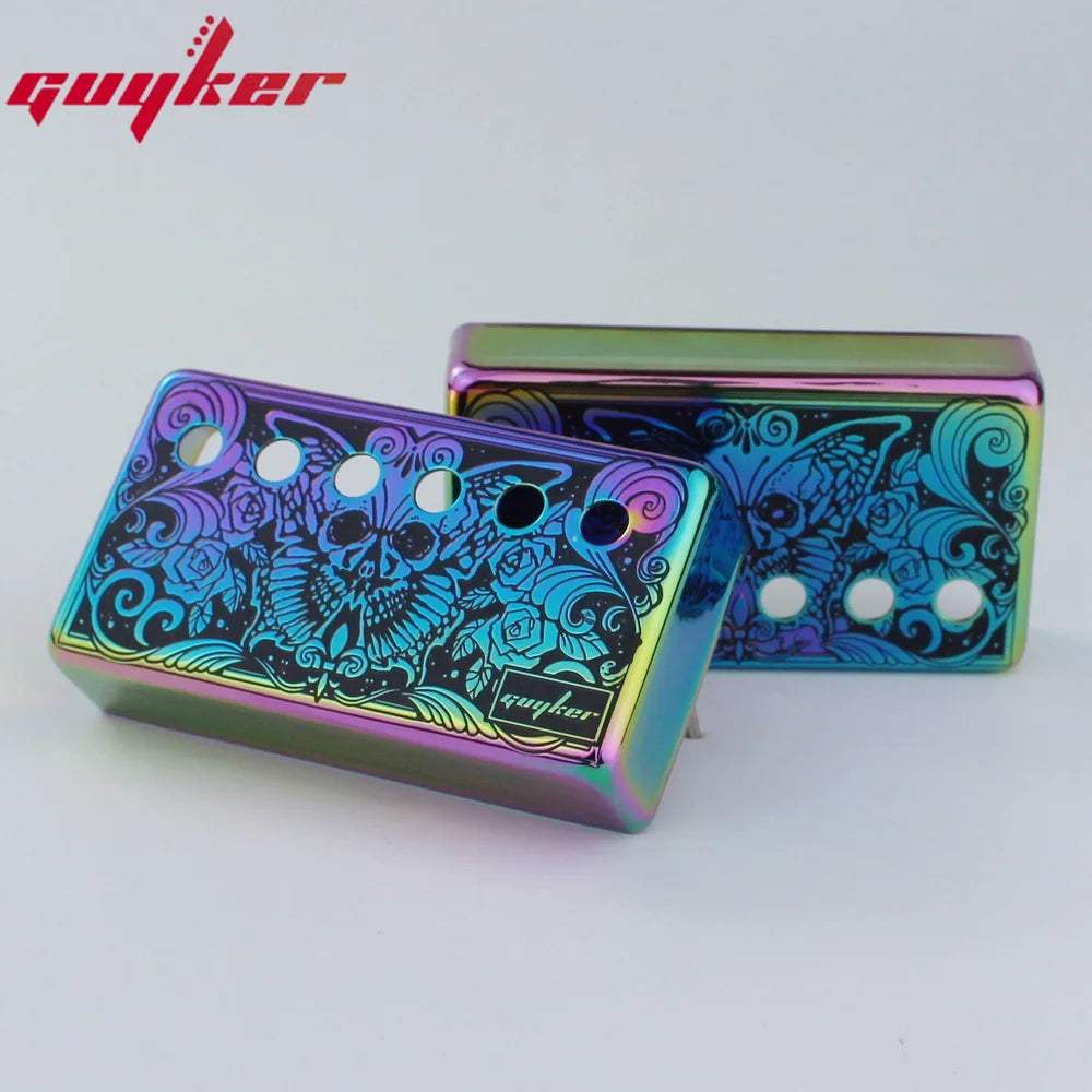 Butterfly Pattern Humbucker Pickup Covers for LP Guitars | Guyker
