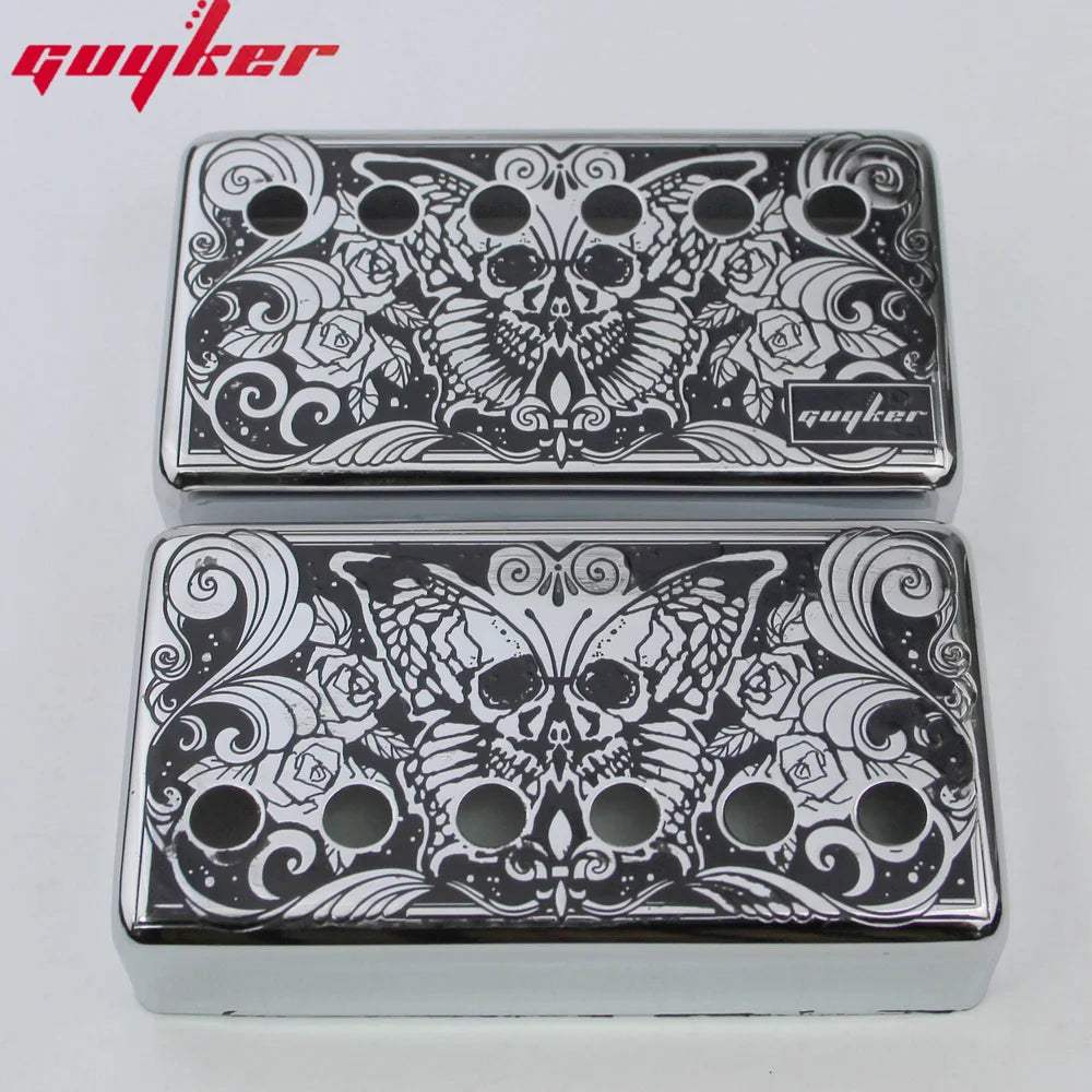 Butterfly Pattern Humbucker Pickup Covers for LP Guitars | Guyker