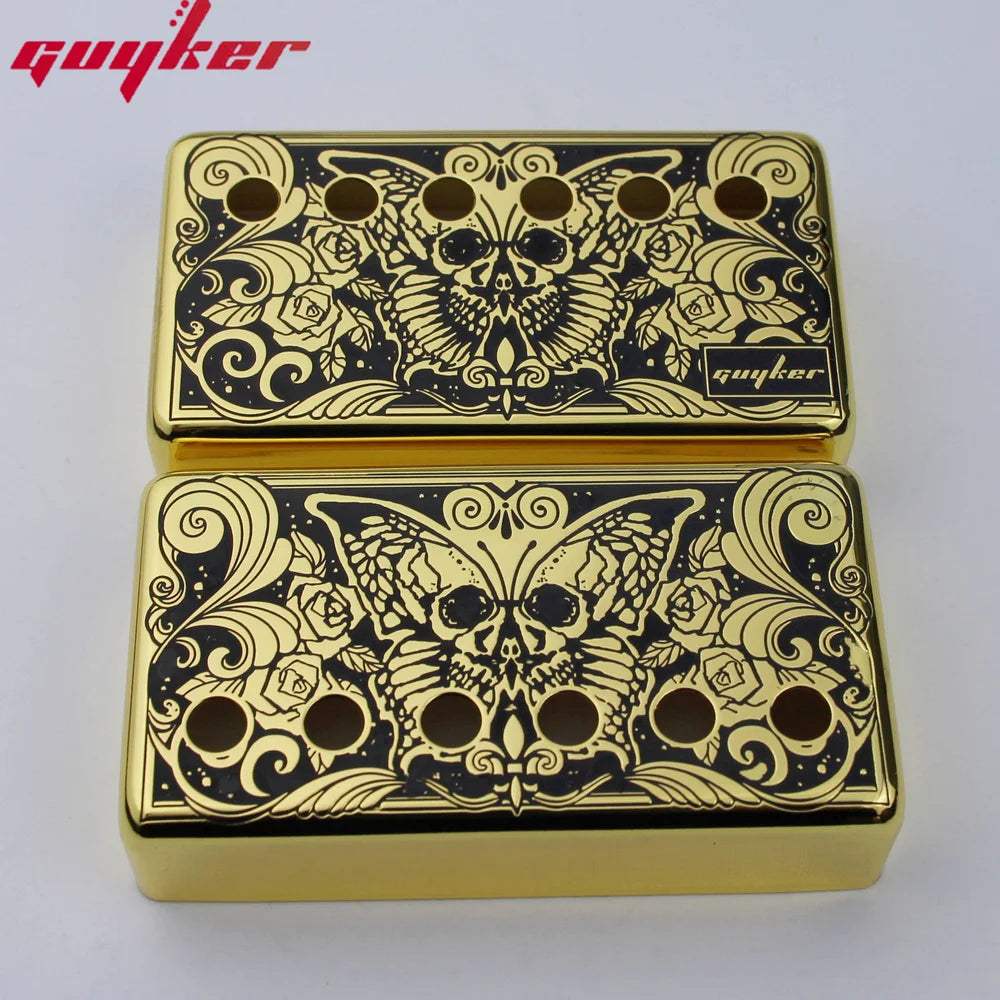 Butterfly Pattern Humbucker Pickup Covers for LP Guitars | Guyker
