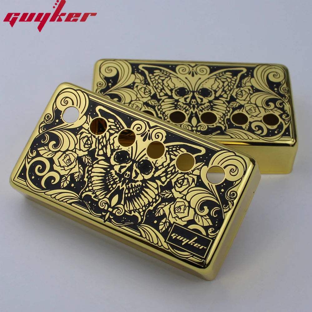 Butterfly Pattern Humbucker Pickup Covers for LP Guitars | Guyker