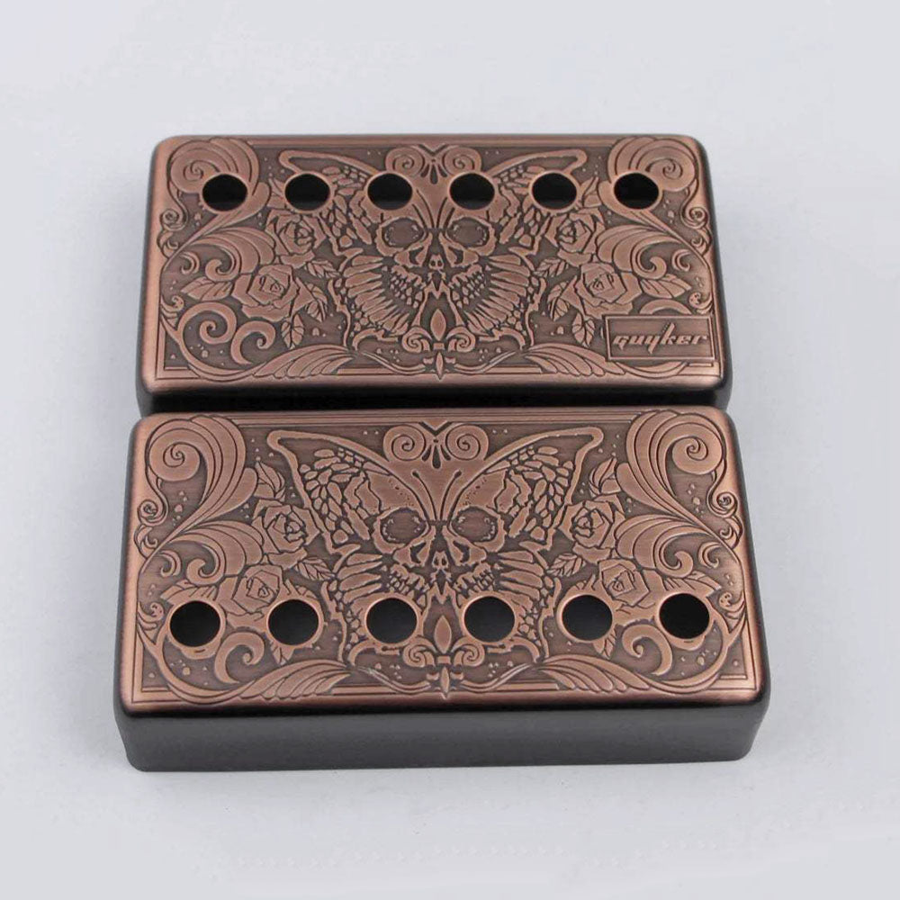 Butterfly Pattern Humbucker Pickup Covers for LP Guitars | Guyker
