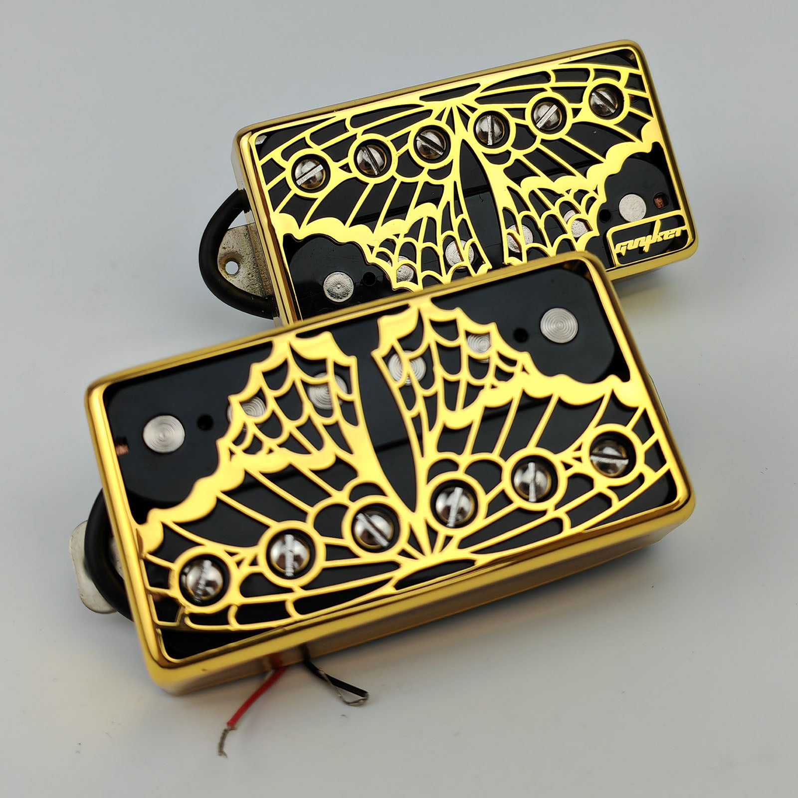Butterfly Wing Humbucker Pickup Covers Hollow Design | Guyker