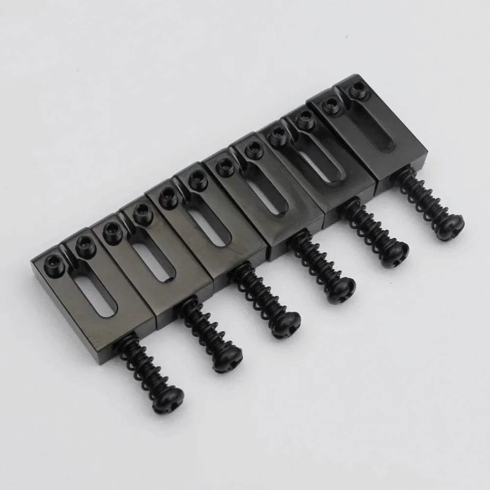 CNC-XD 10.5/10.8MM Guitar Tremolo Bridge Brass Saddles With Chrome Or Black Screws