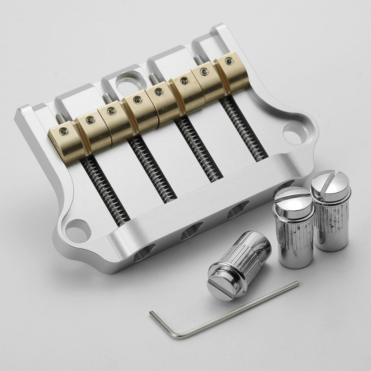 CNC Aluminum Alloy 3-Point Bass Guitar Bridge for GBS EP Guyker