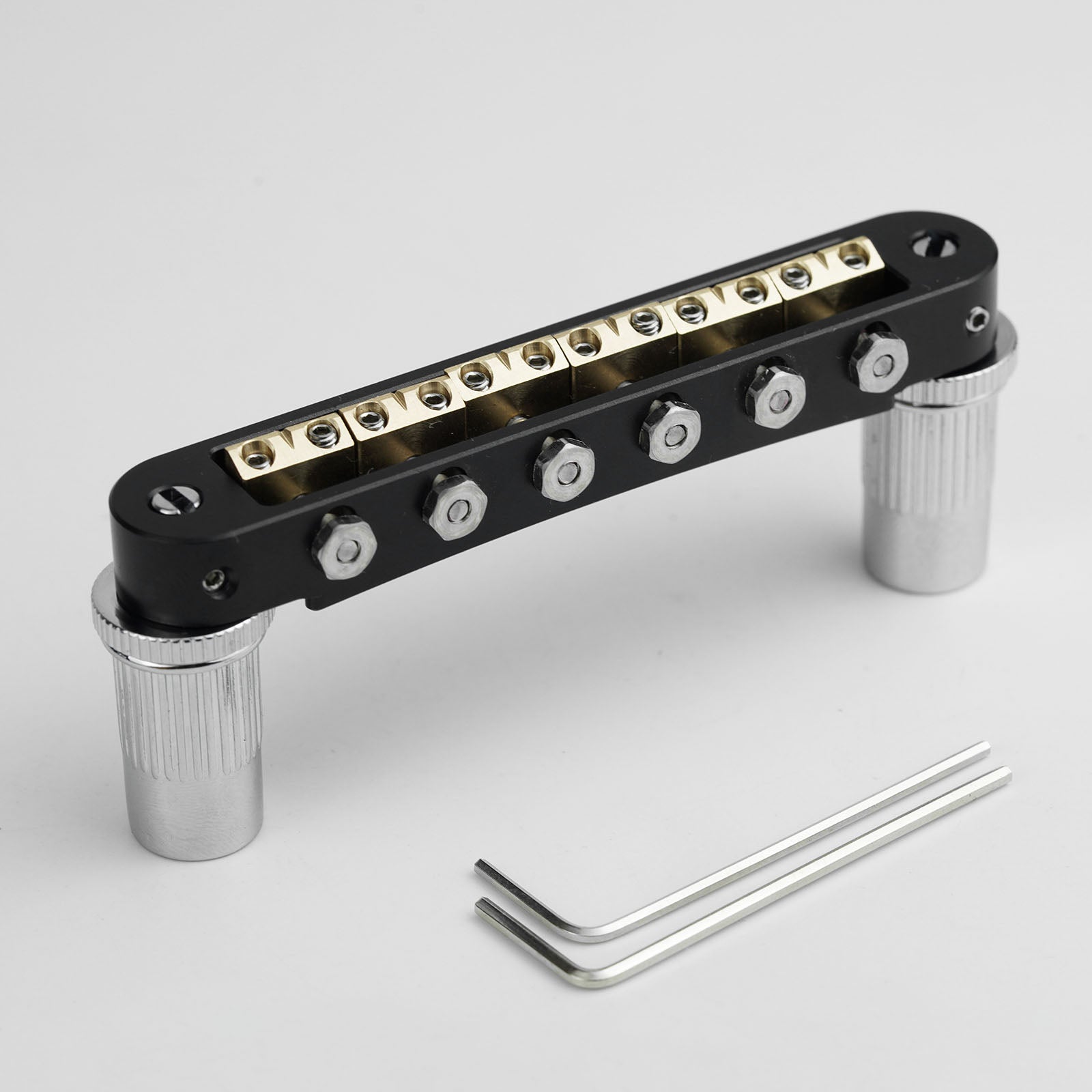 CNC Machined Adjustable Tune-O-Matic Style Guitar Bridge Guyker