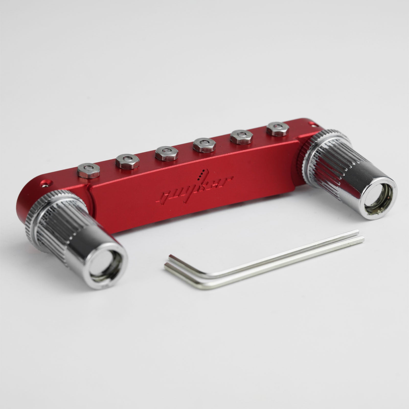 CNC Machined Adjustable Tune-O-Matic Style Guitar Bridge Guyker