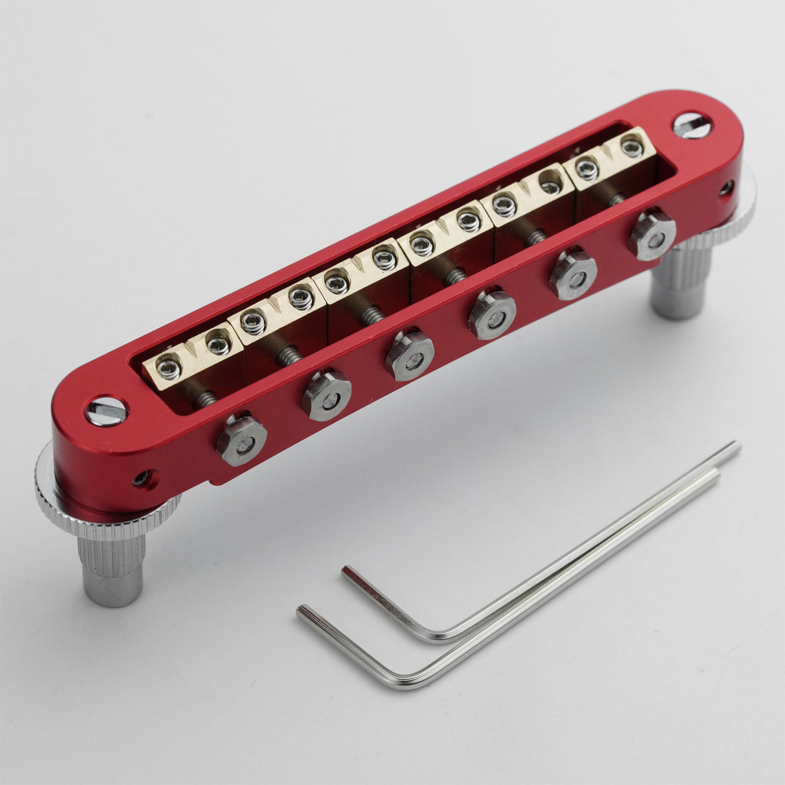 CNC Machined Adjustable Tune-O-Matic Style Guitar Bridge Guyker