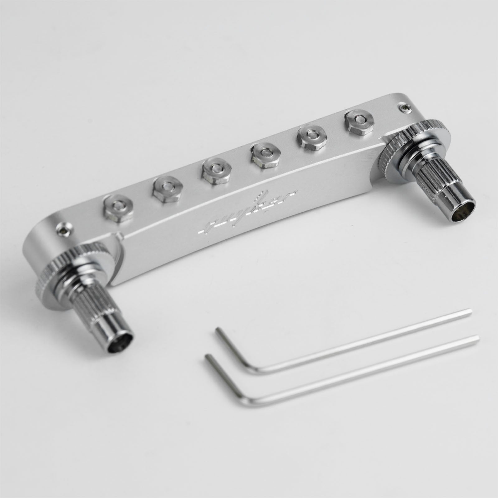 CNC Machined Adjustable Tune-O-Matic Style Guitar Bridge Guyker