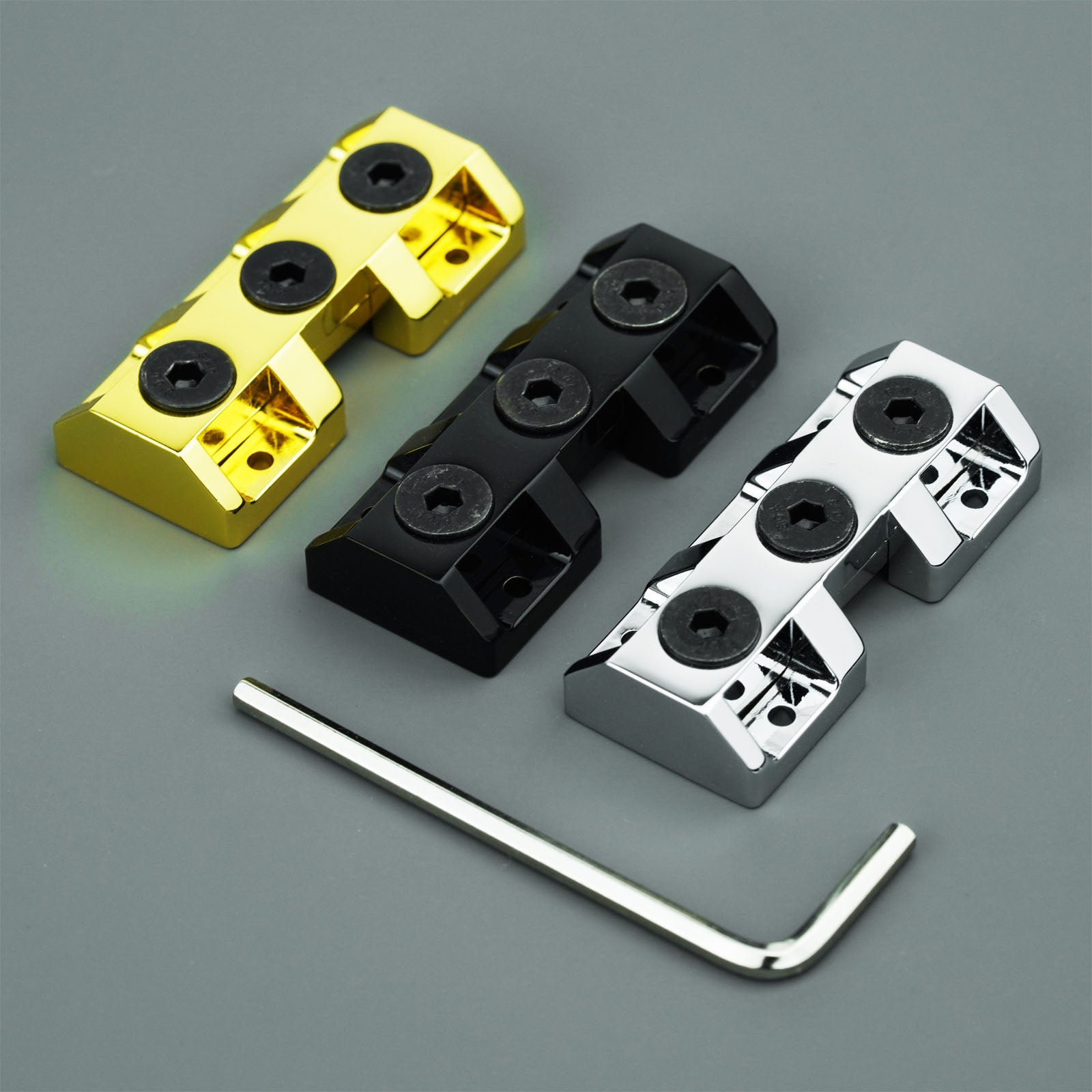 CNC Machined Locking Nut Clamp for Headless Guitars-Guyker
