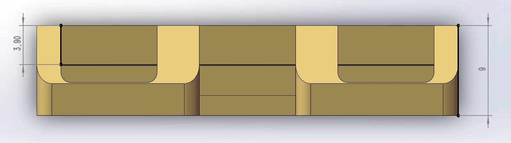 CNC Machined Locking Nut Clamp for Headless Guitars-Guyker