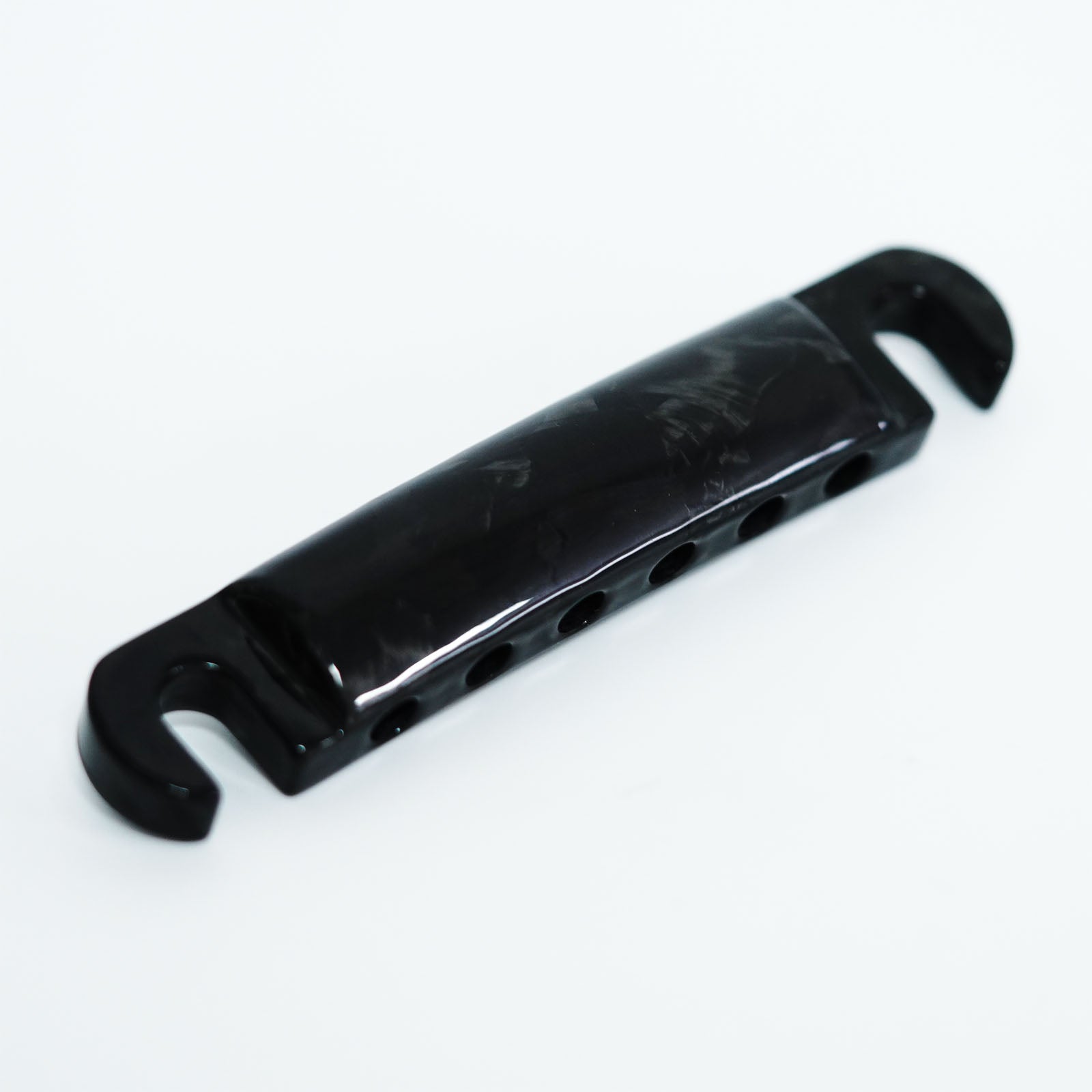 Carbon Fiber Tune-O-Matic Tailpiece Stop Bar with Studs for Electric Guitar Guyker
