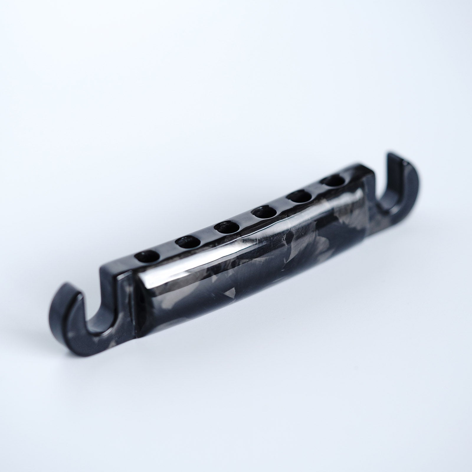 Carbon Fiber Tune-O-Matic Tailpiece Stop Bar with Studs for Electric Guitar Guyker