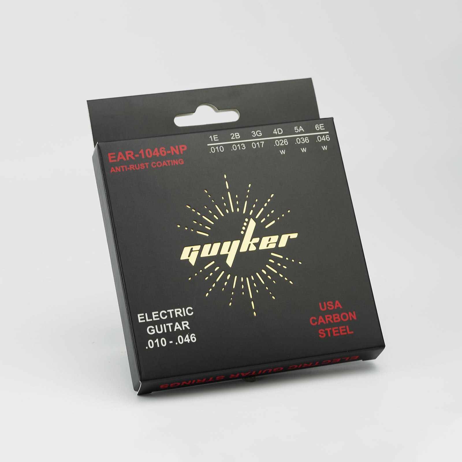 Carbon Steel Strings Set For Electric Guitar EAR-0942/1046 Guyker