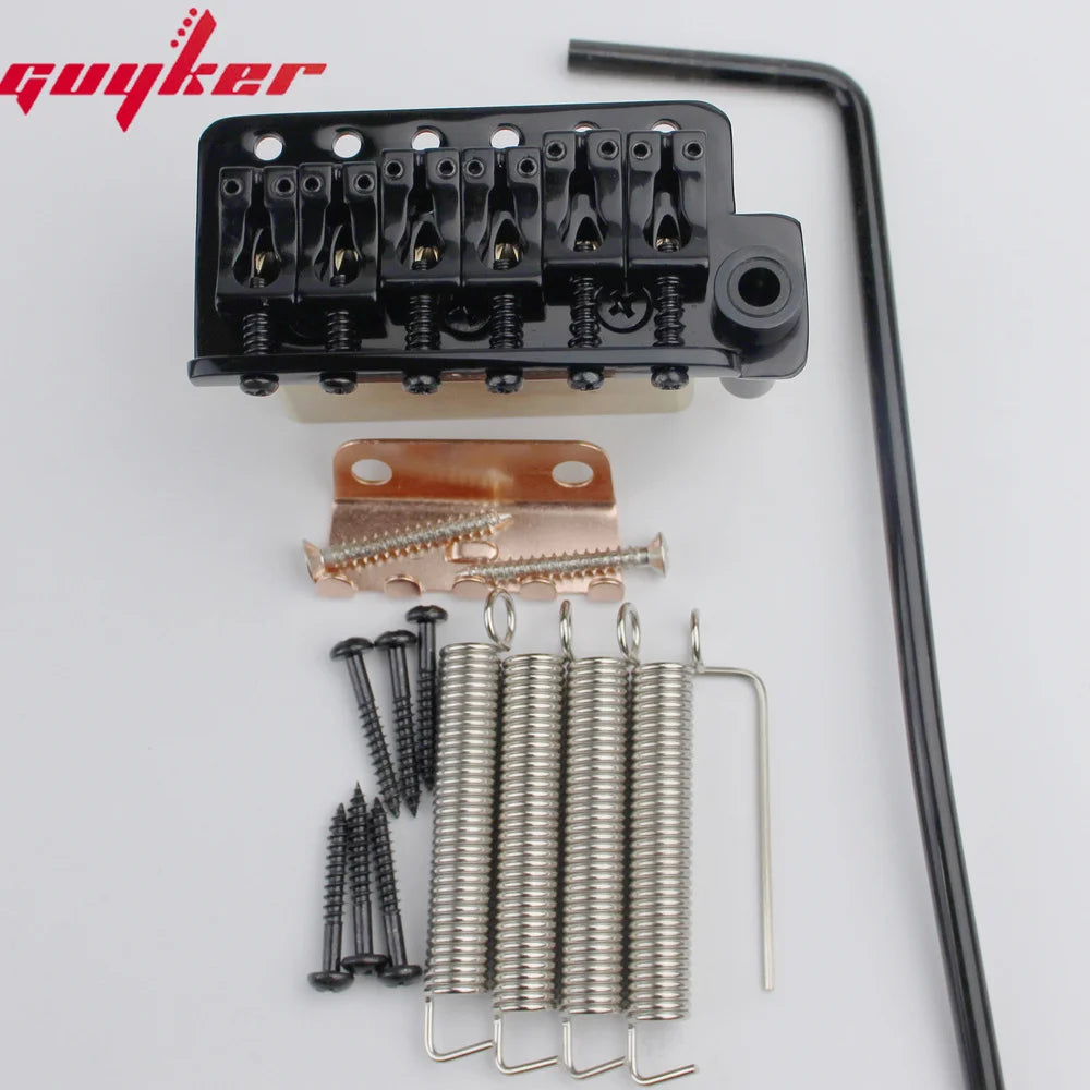 Chrome Guitar Tremolo Bridge 10.8mm Spacing Brass Block Guyker