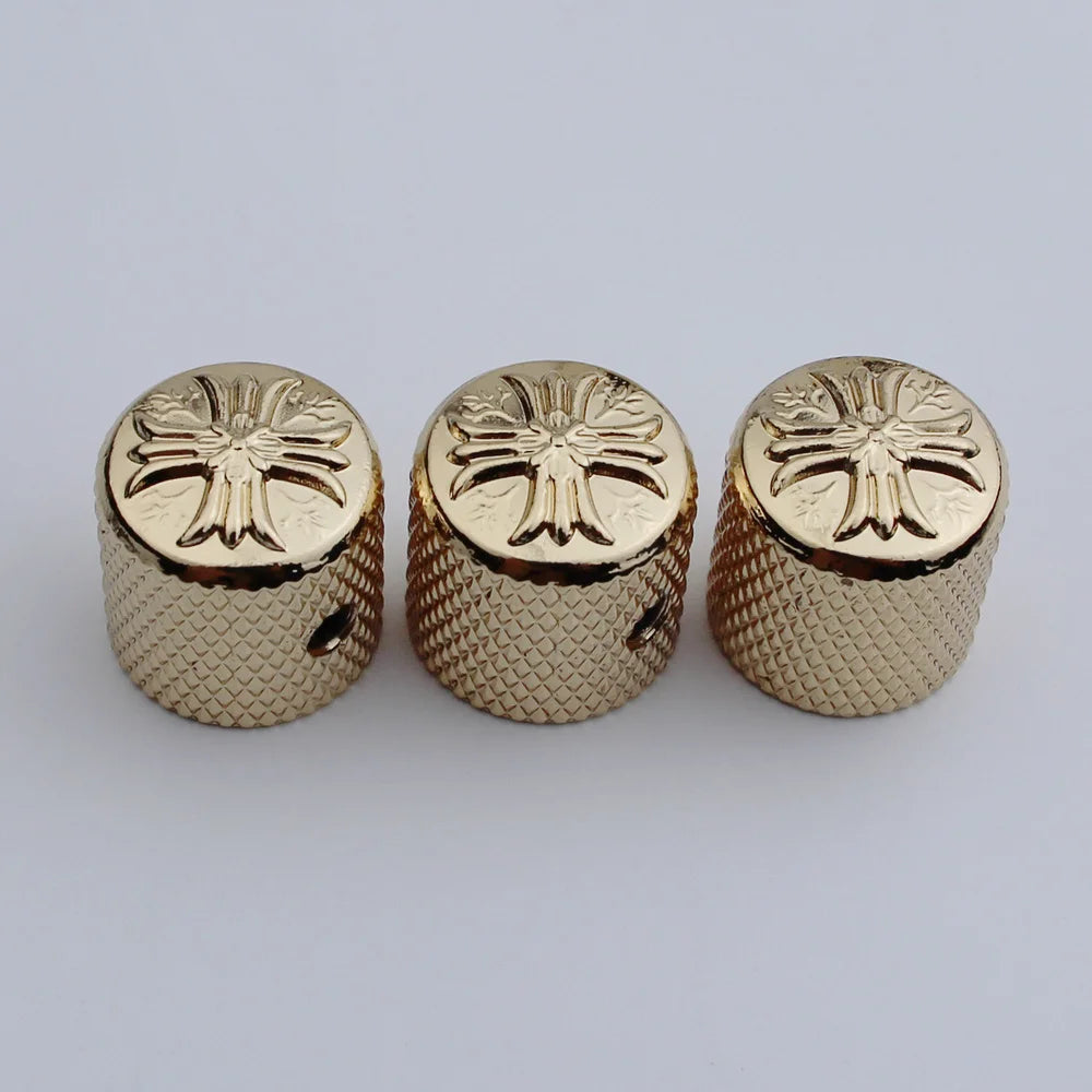 Cruciform Surface Potentiometer Control Knob Dia. 6mm for Electric Guitar & Bass | Guyker