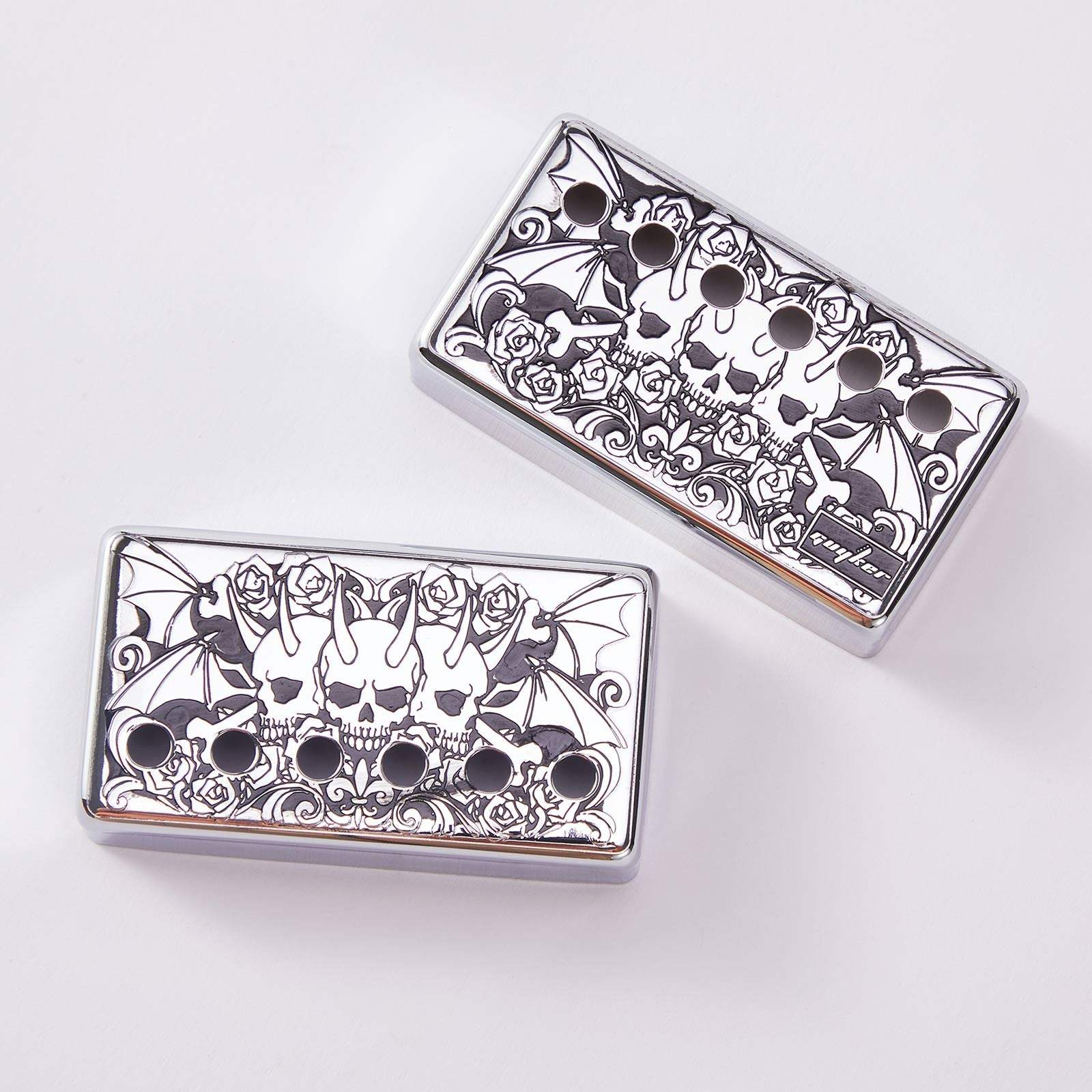 Cupronickel Humbucker Pickup Covers Set for LP Guitars | Guyker