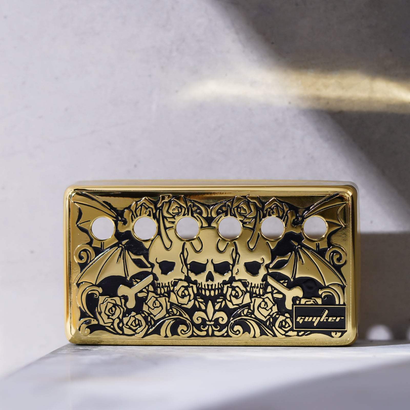 Cupronickel Humbucker Pickup Covers Set for LP Guitars | Guyker