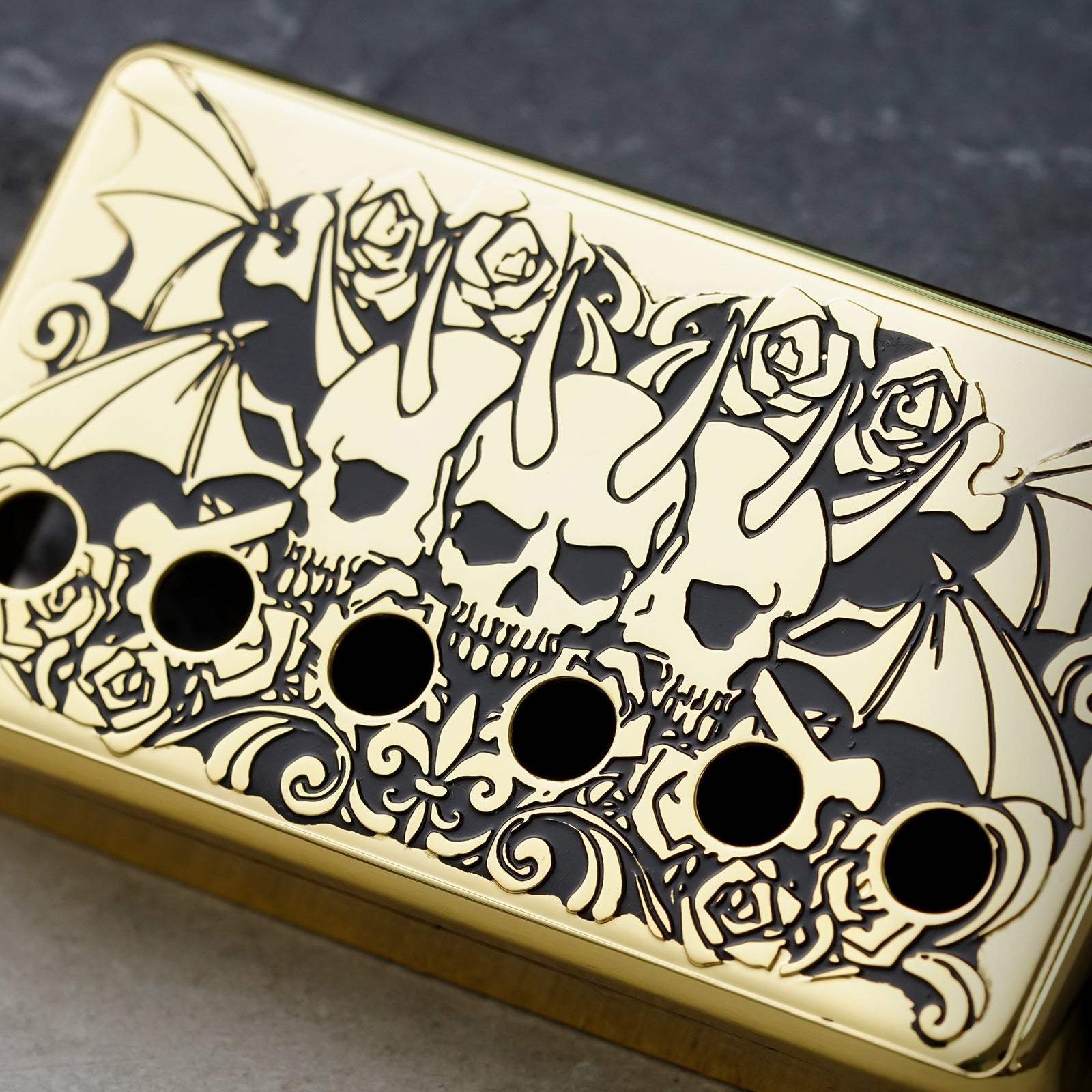 Cupronickel Humbucker Pickup Covers Set for LP Guitars | Guyker