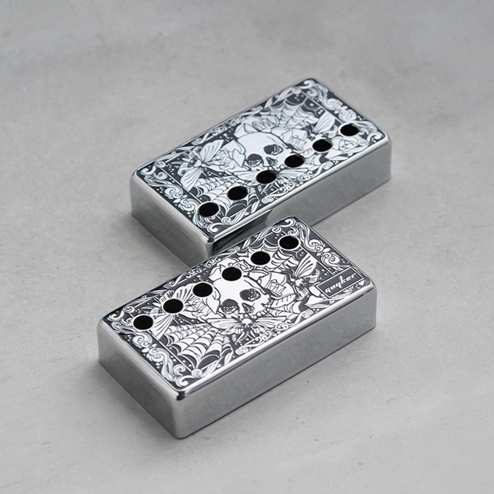 Cupronickel Humbucker Pickup Covers Set for LP Guitars | Guyker