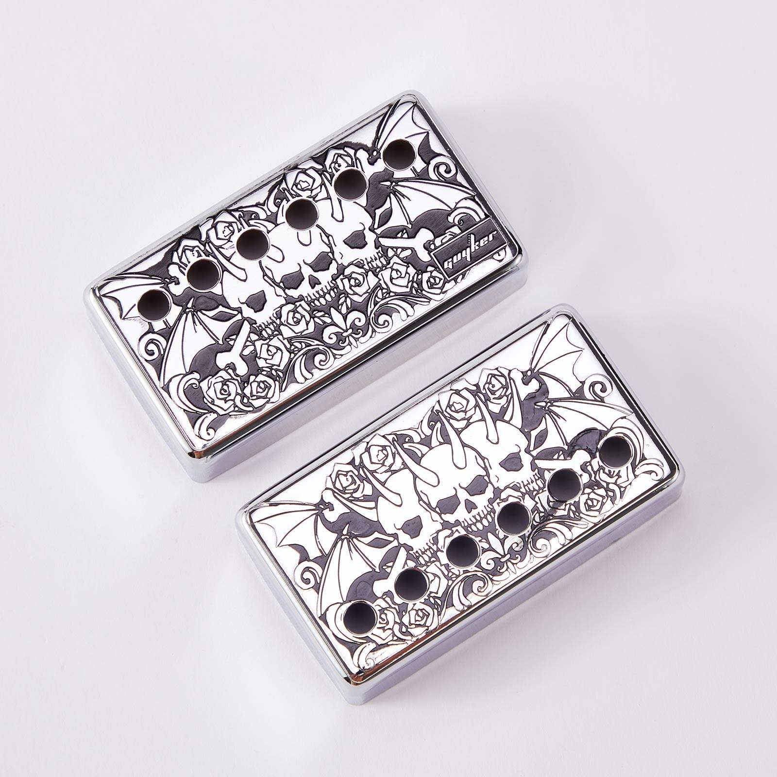 Cupronickel Humbucker Pickup Covers Set for LP Guitars | Guyker