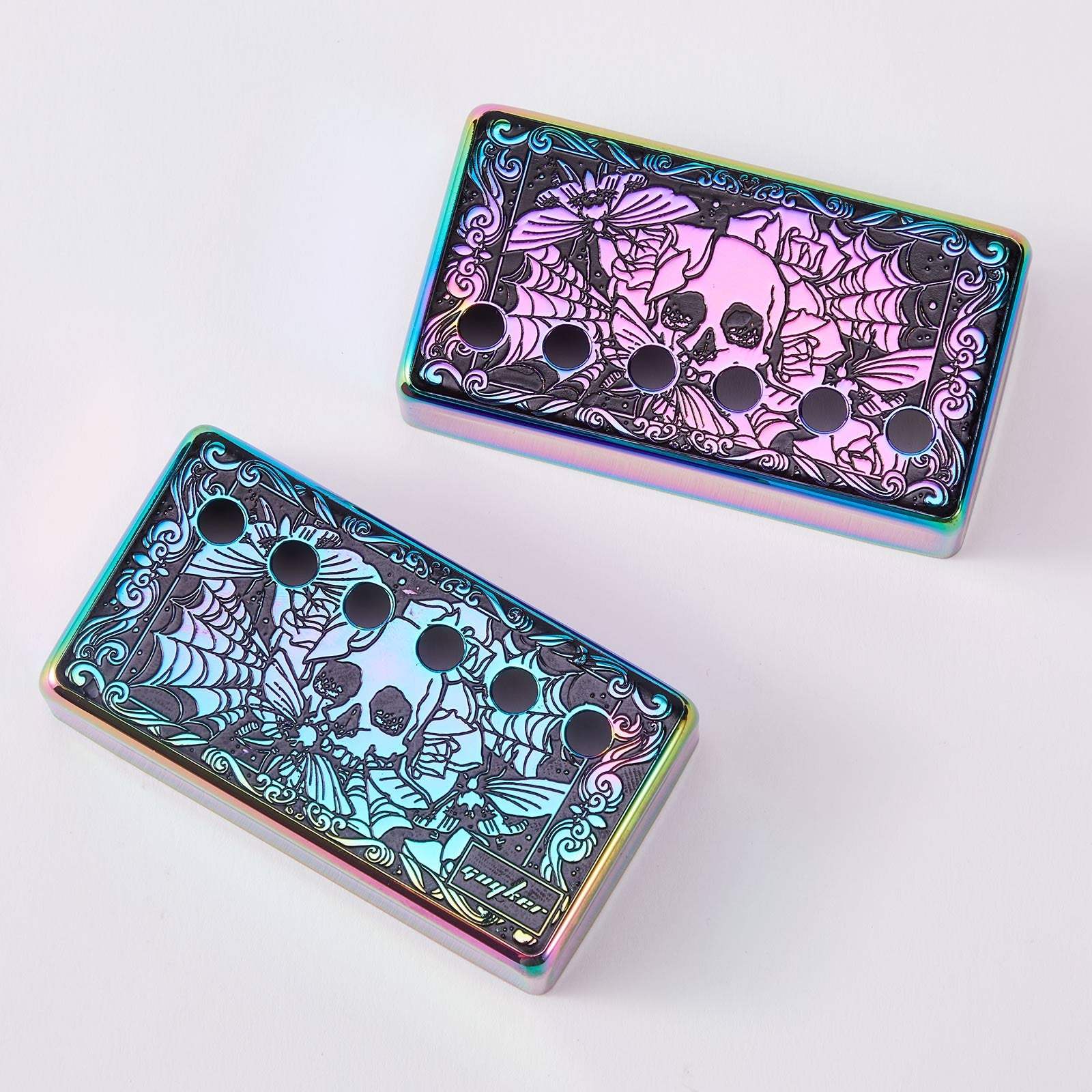 Cupronickel Humbucker Pickup Covers for LP Guitars | Guyker