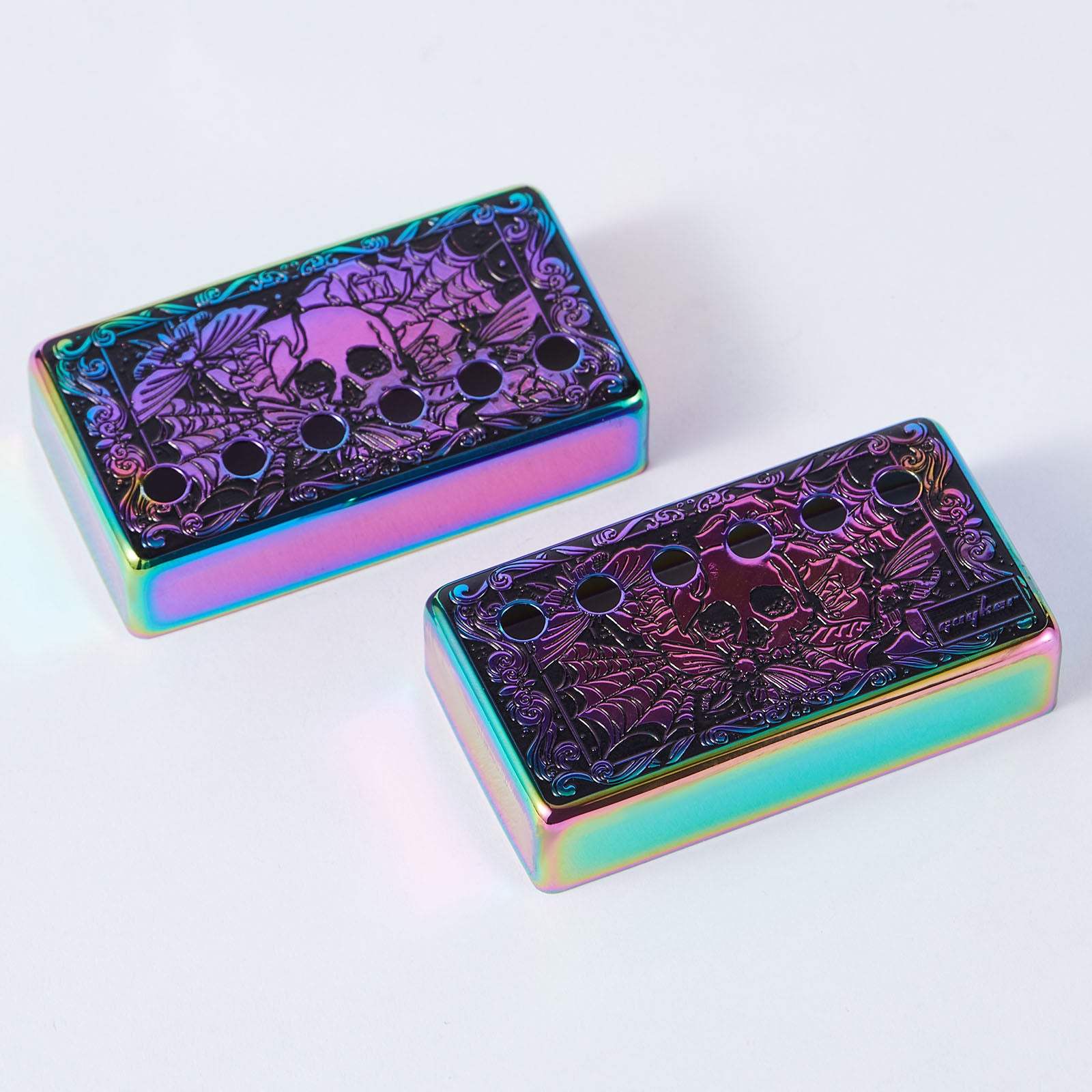 Cupronickel Humbucker Pickup Covers for LP Guitars | Guyker