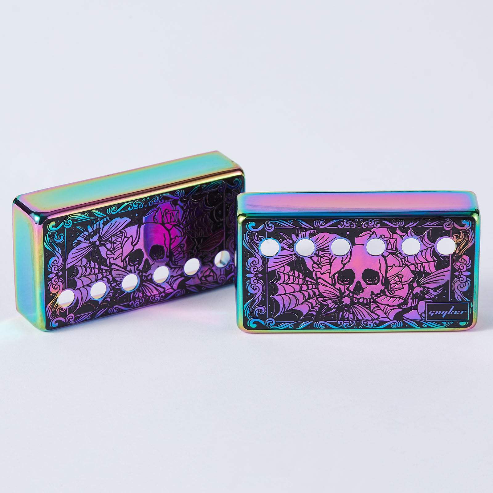 Cupronickel Humbucker Pickup Covers for LP Guitars | Guyker