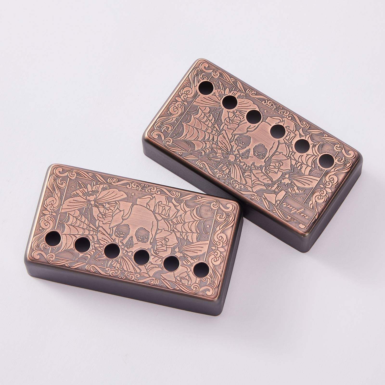 Cupronickel Humbucker Pickup Covers for LP Guitars | Guyker