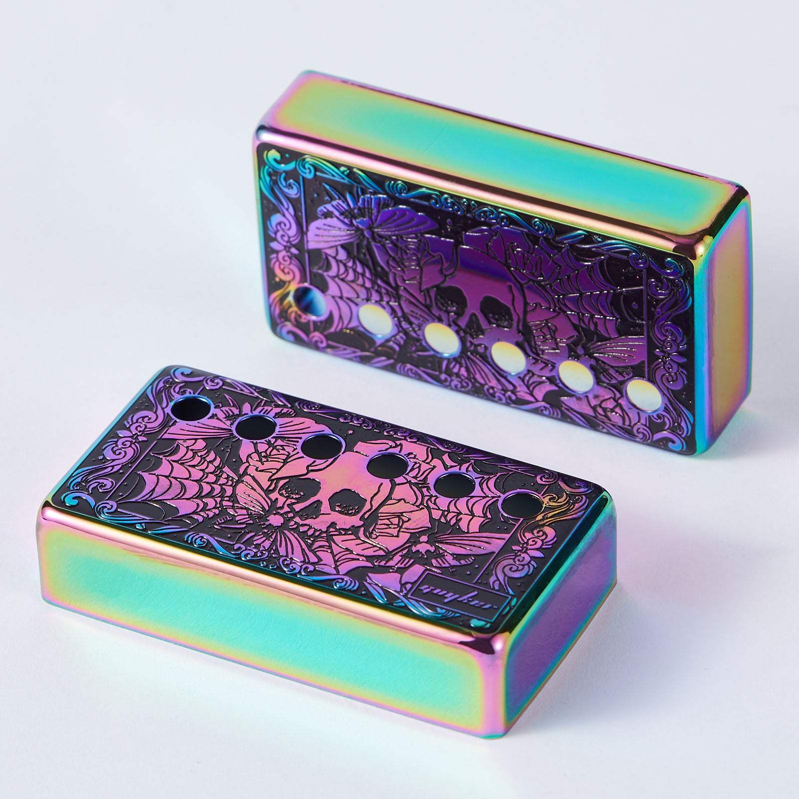 Cupronickel Humbucker Pickup Covers for LP Guitars | Guyker