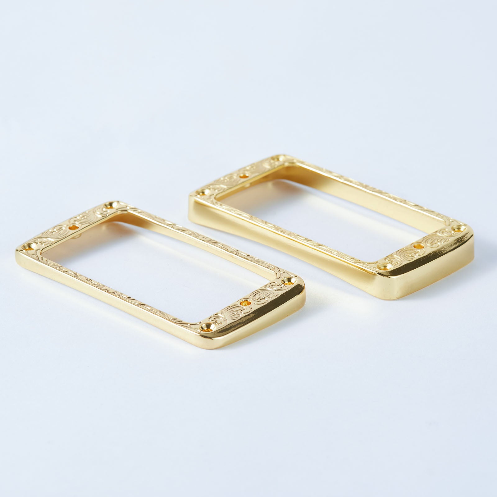 Curved Humbucker Pickup Rings LP Guitar-Neck & Bridge Set | Guyker