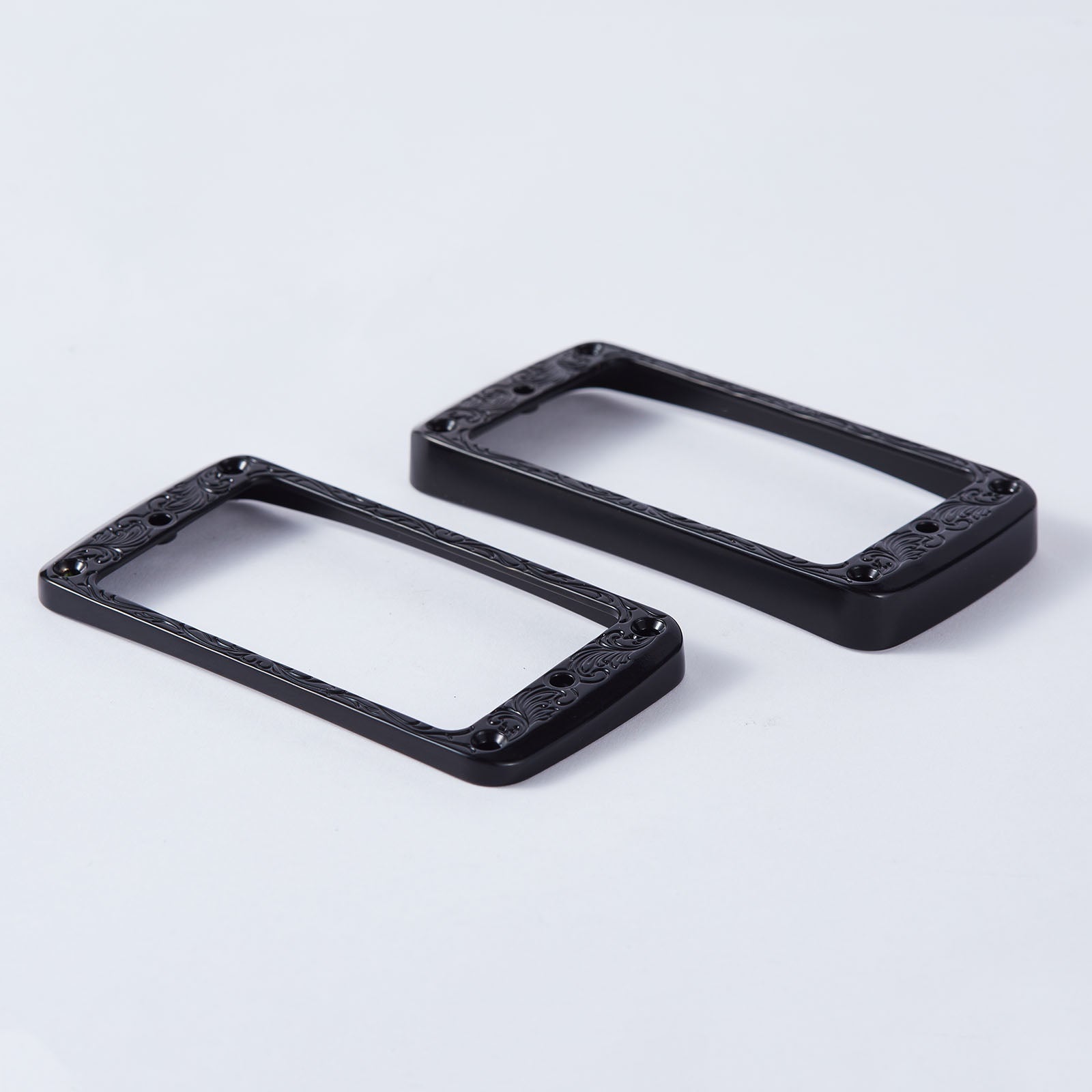 Curved Humbucker Pickup Rings LP Guitar-Neck & Bridge Set | Guyker