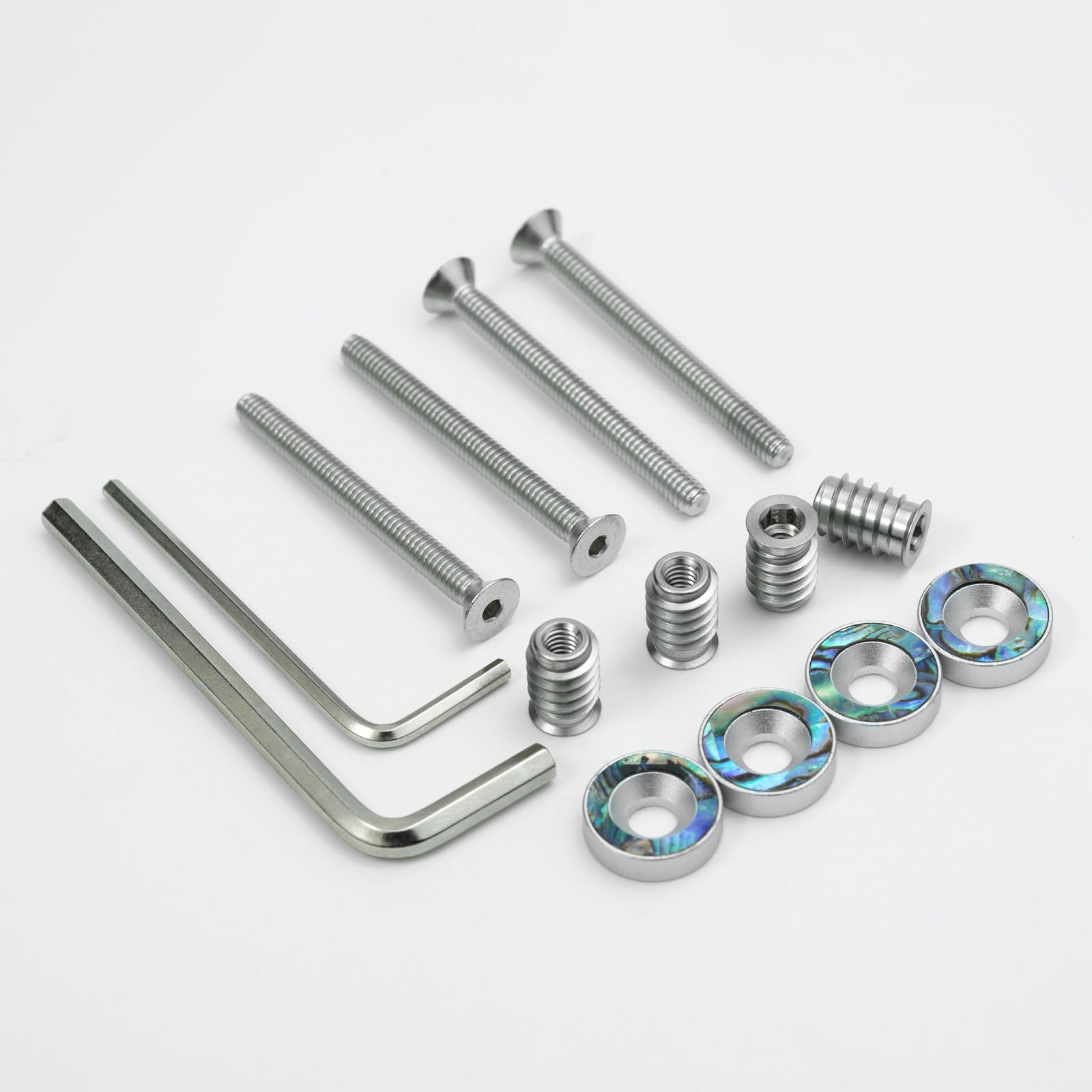 Guyker GN-011 Bolt-On Neck Mounting Screw & Bushing Set