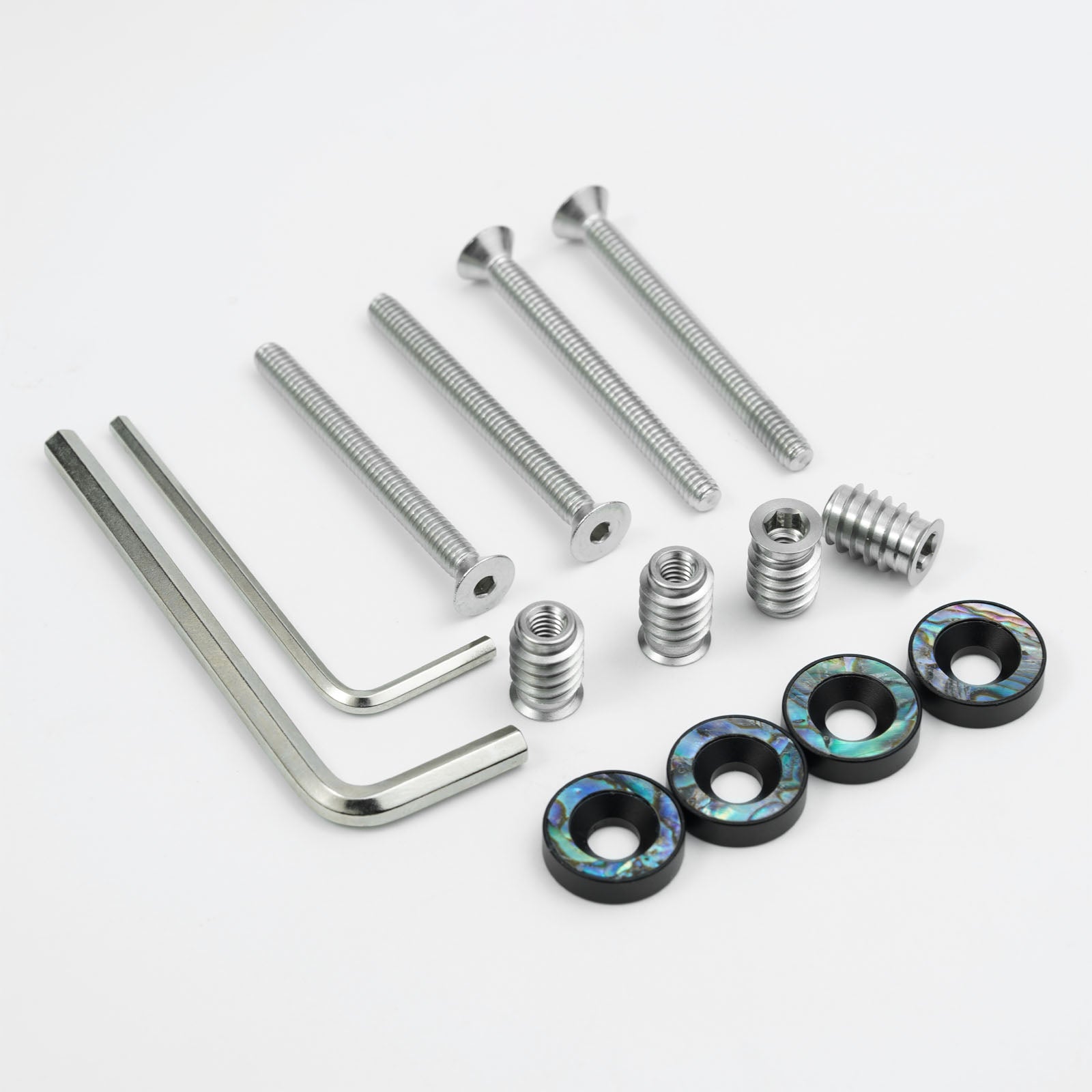 Guyker GN-011 Bolt-On Neck Mounting Screw & Bushing Set
