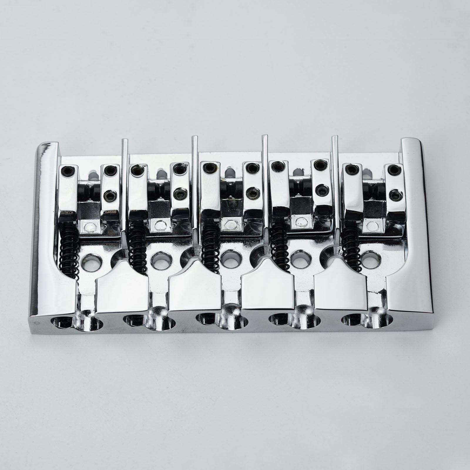Guyker GB507 5 String A Style Bass Bridge Black Base
