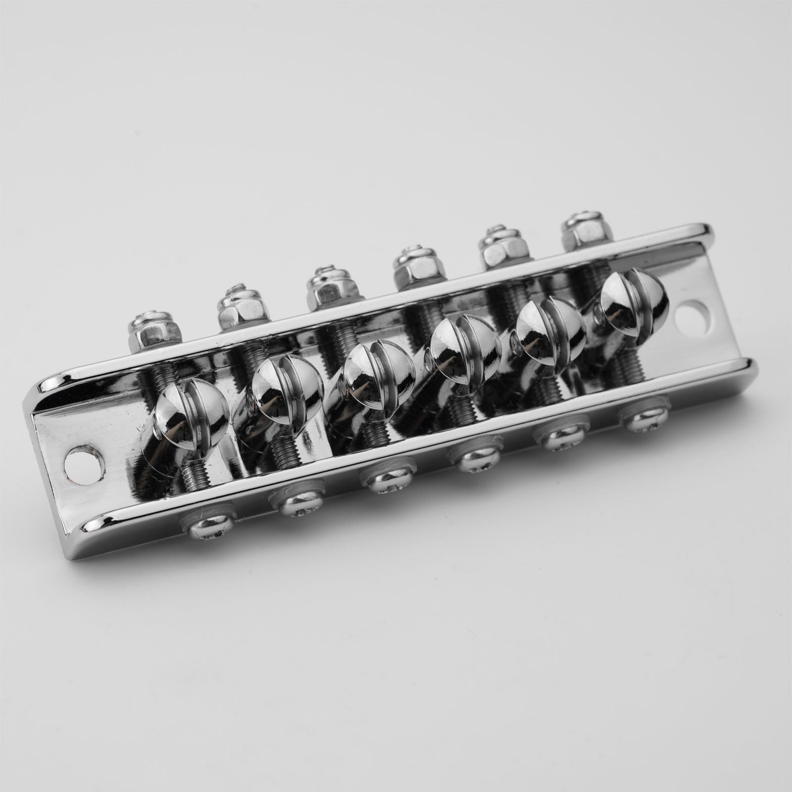 Puente de rodillos para guitarra de 6 cuerdas Guyker GM018B estilo Mosrite