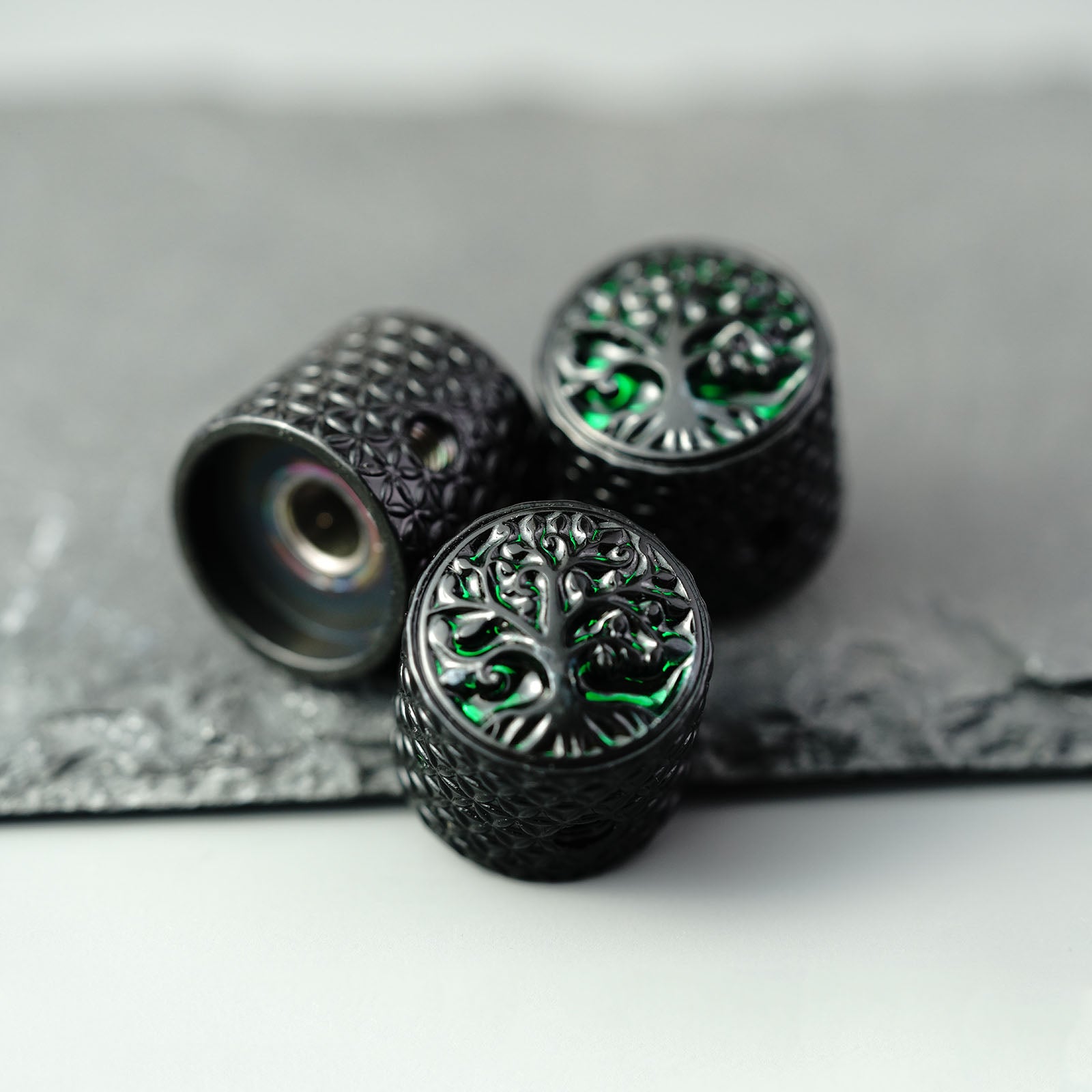 Dome Top Zinc Alloy Control Knobs Dia. 6mm for Guitar & Bass | Guyker
