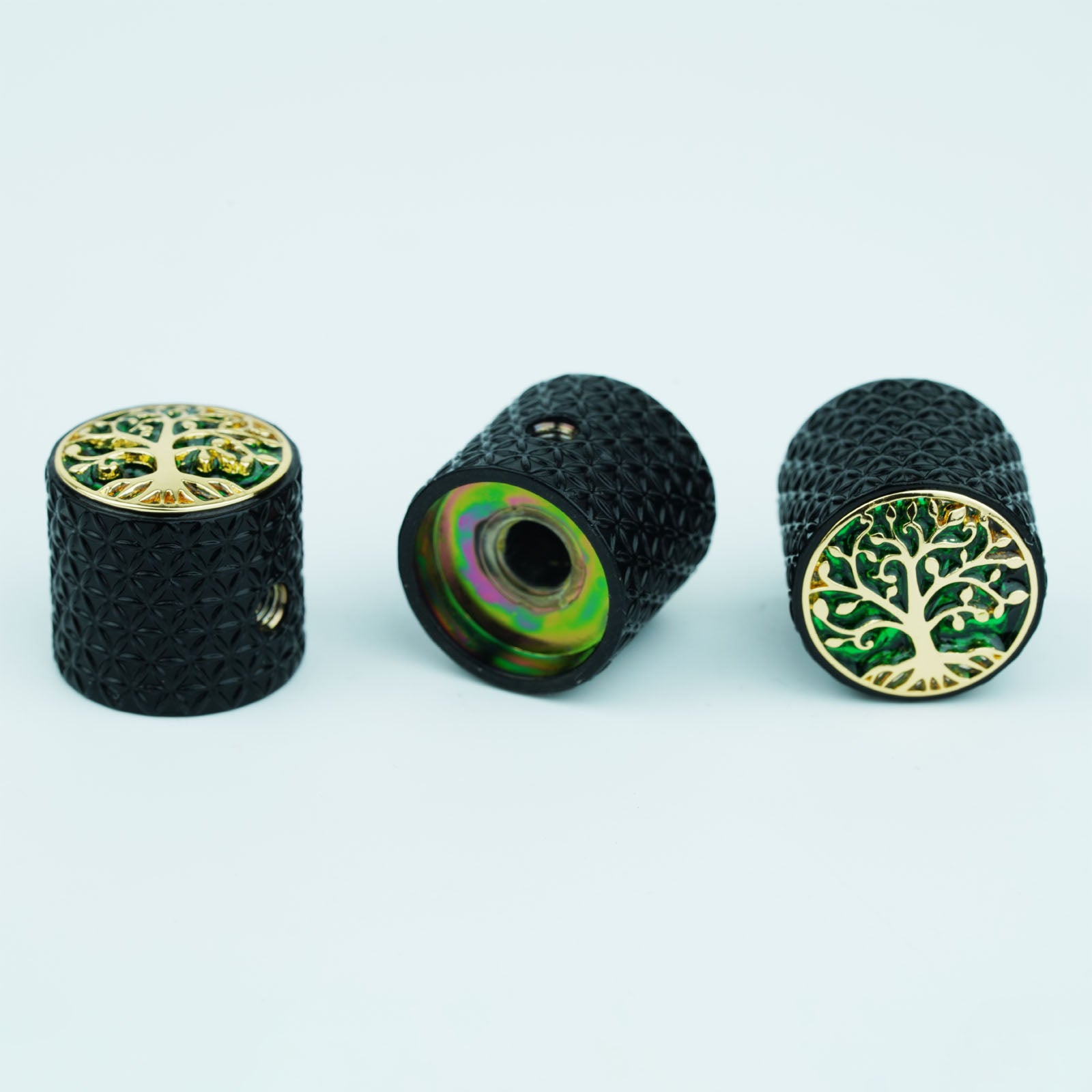 Dome Top Zinc Alloy Control Knobs Dia. 6mm for Guitar & Bass | Guyker
