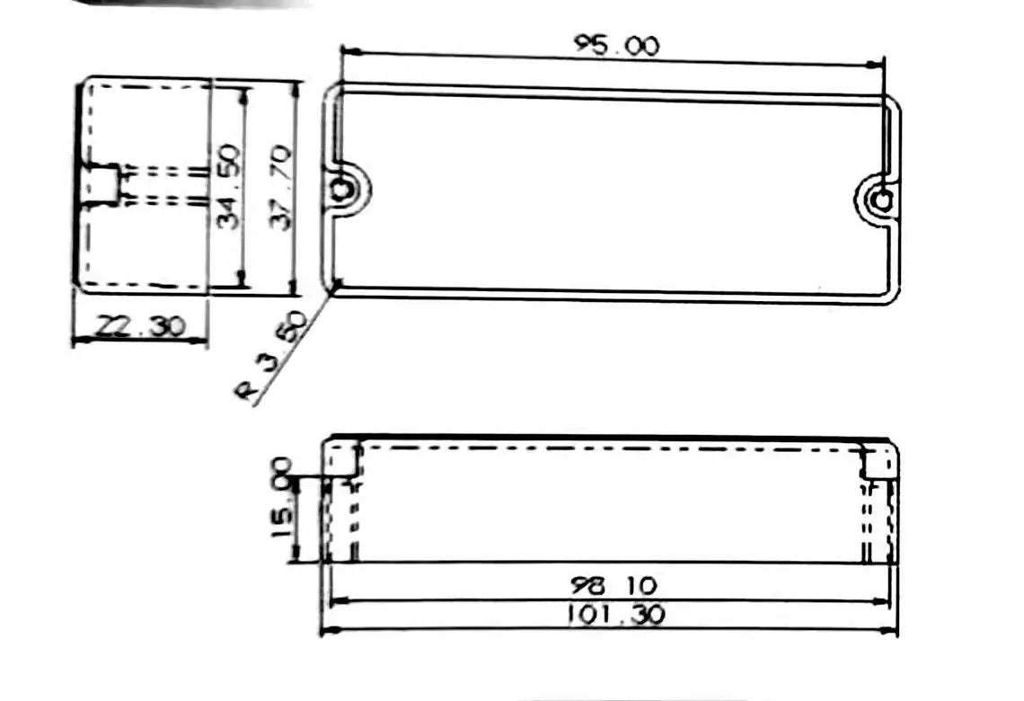 Double Noise Reduction 5-String Bass Pickup Set| Guyker