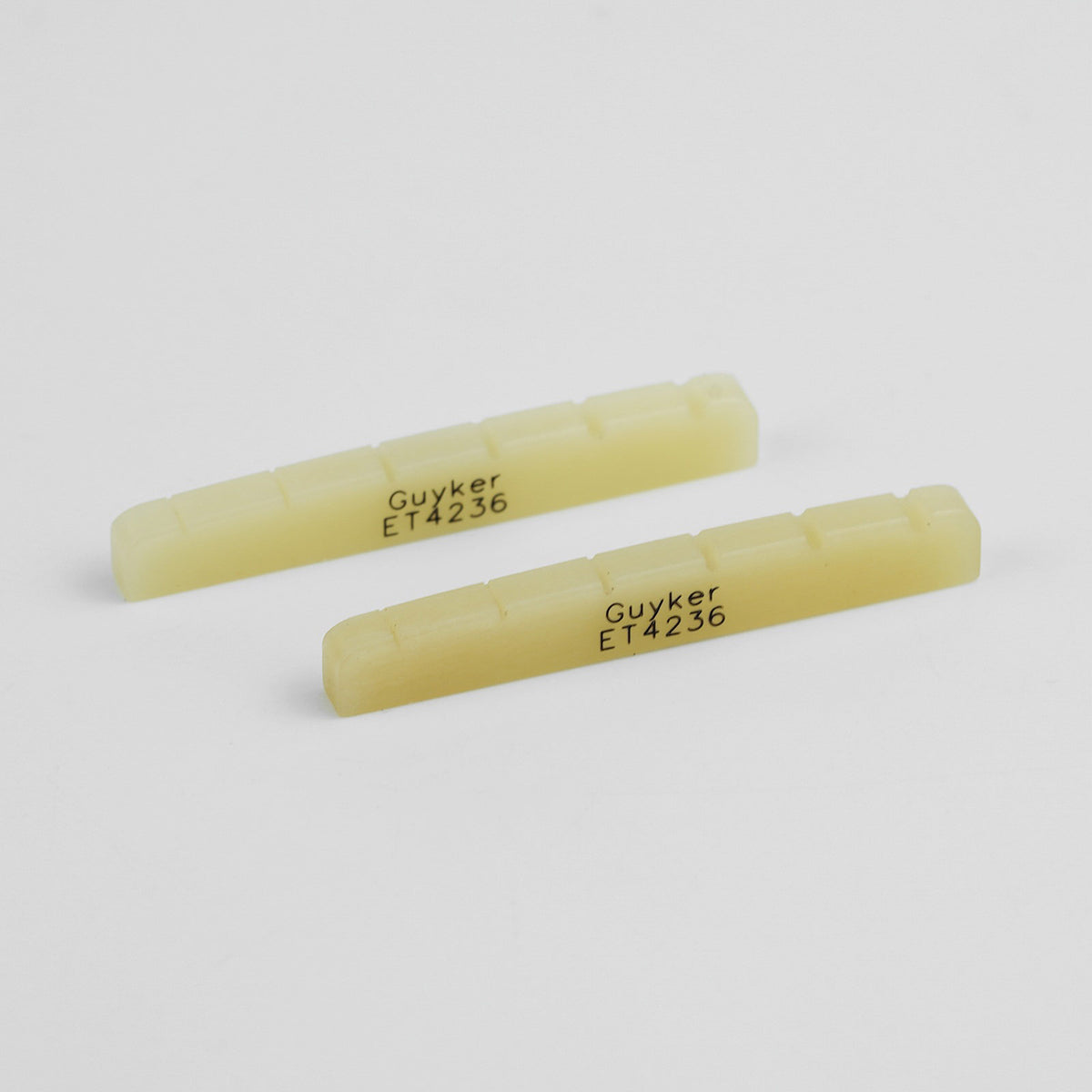 Guyker ET Series Oil-Impregnated Bone Guitar Nuts for Electric Guitar