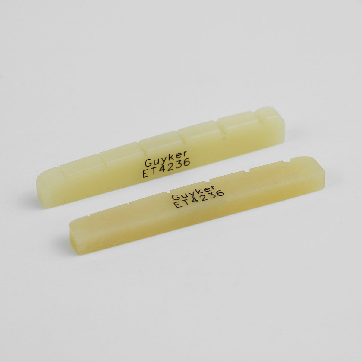 Guyker ET Series Oil-Impregnated Bone Guitar Nuts for Electric Guitar